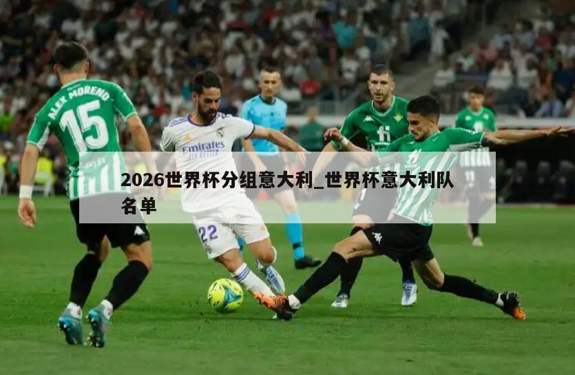 2026世界杯分组意大利_世界杯意大利队名单