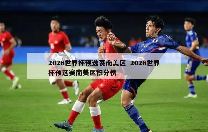 2026世界杯预选赛南美区_2026世界杯预选赛南美区积分榜