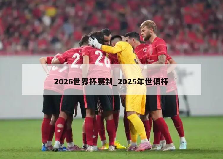 2026世界杯赛制_2025年世俱杯